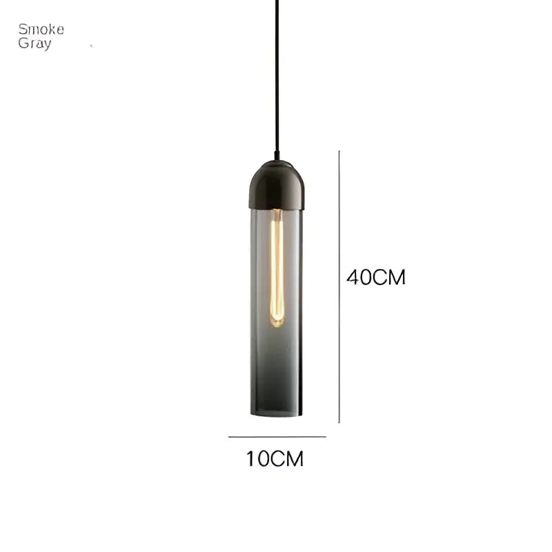 Modern multi color led glass pendant chandelier kitchen lighting