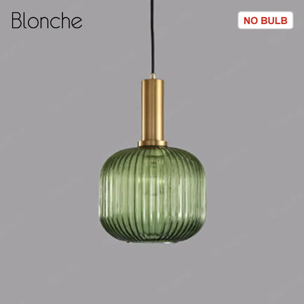 Decorbites led gold chandelier amber & green pendant lamps dining room