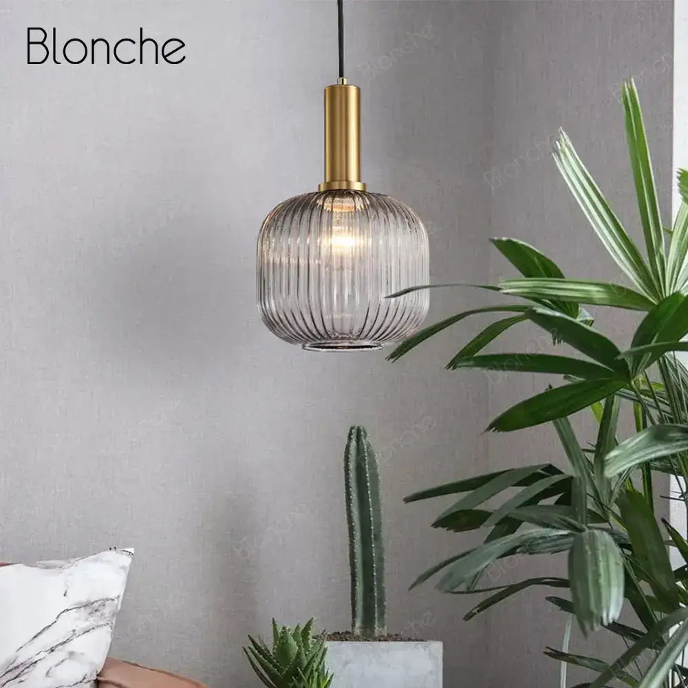 Decorbites led gold chandelier amber & green pendant lamps dining room