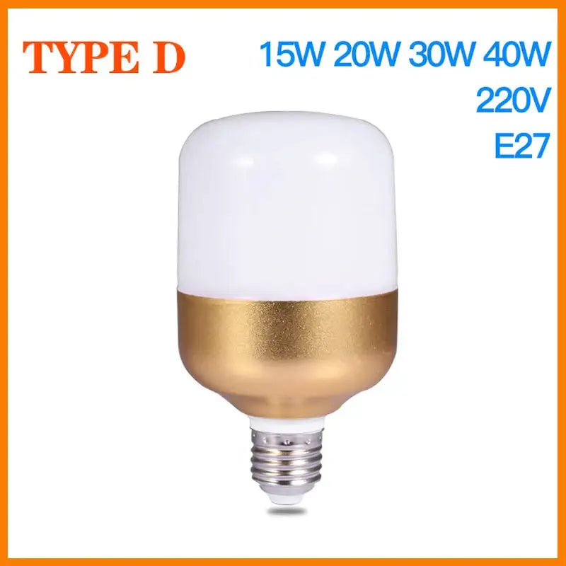 Gold and white led indoor ceiling lamp living room super bright light