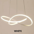 Modern white decorbites led irregular pendant light dining room