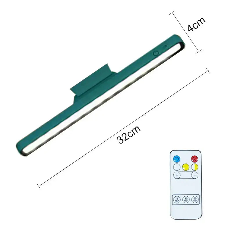 Minimalist white & black magnetic desk lamp bedroom reading light