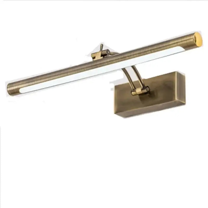 Modern gold linear led mirror light bathroom wall fixture