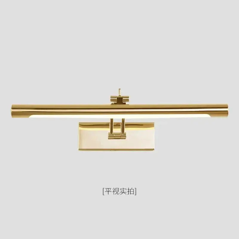 Modern gold led mirror light – bathroom wall cosmetic lamp