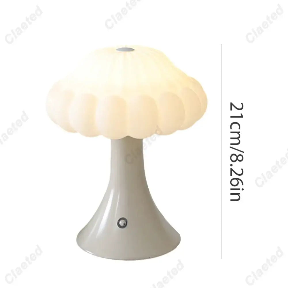 Modern multi color mushroom night light bedroom lamp