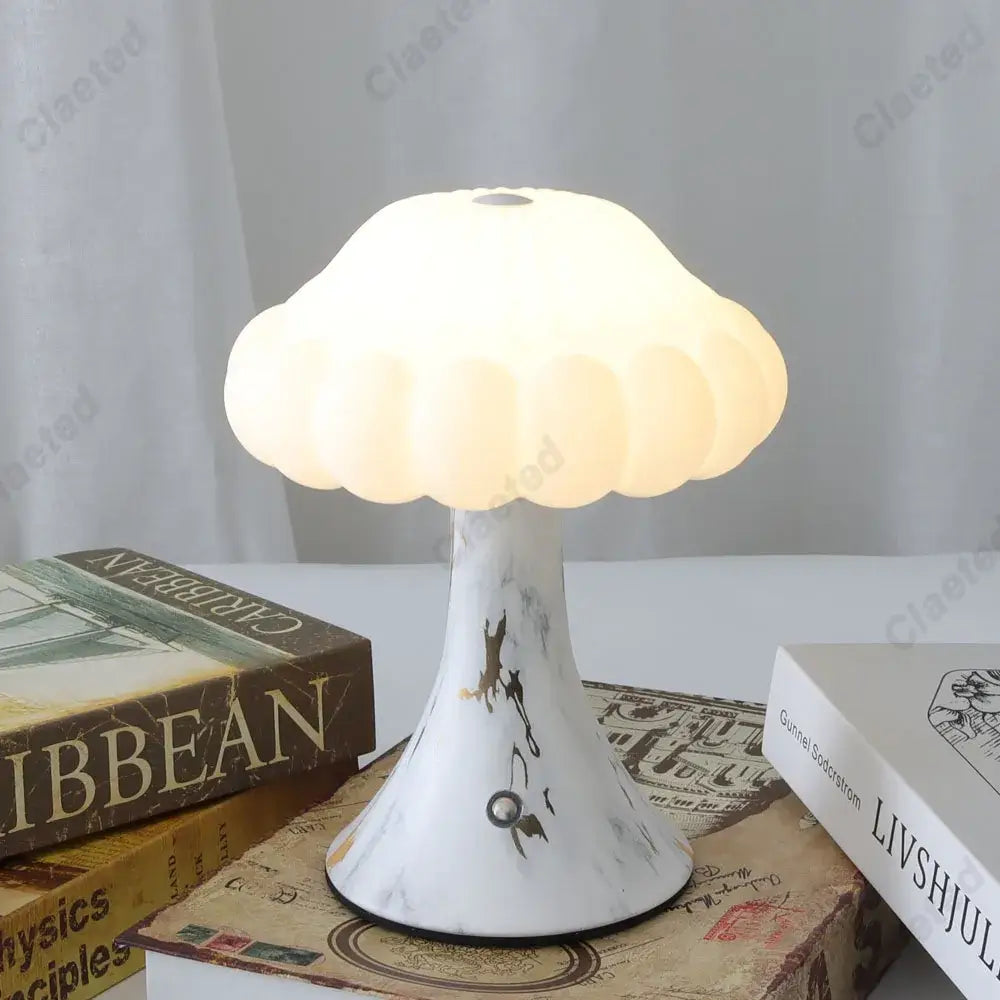 Modern multi color mushroom night light bedroom lamp