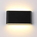 Modern black & white outdoor wall lamps stair lighting
