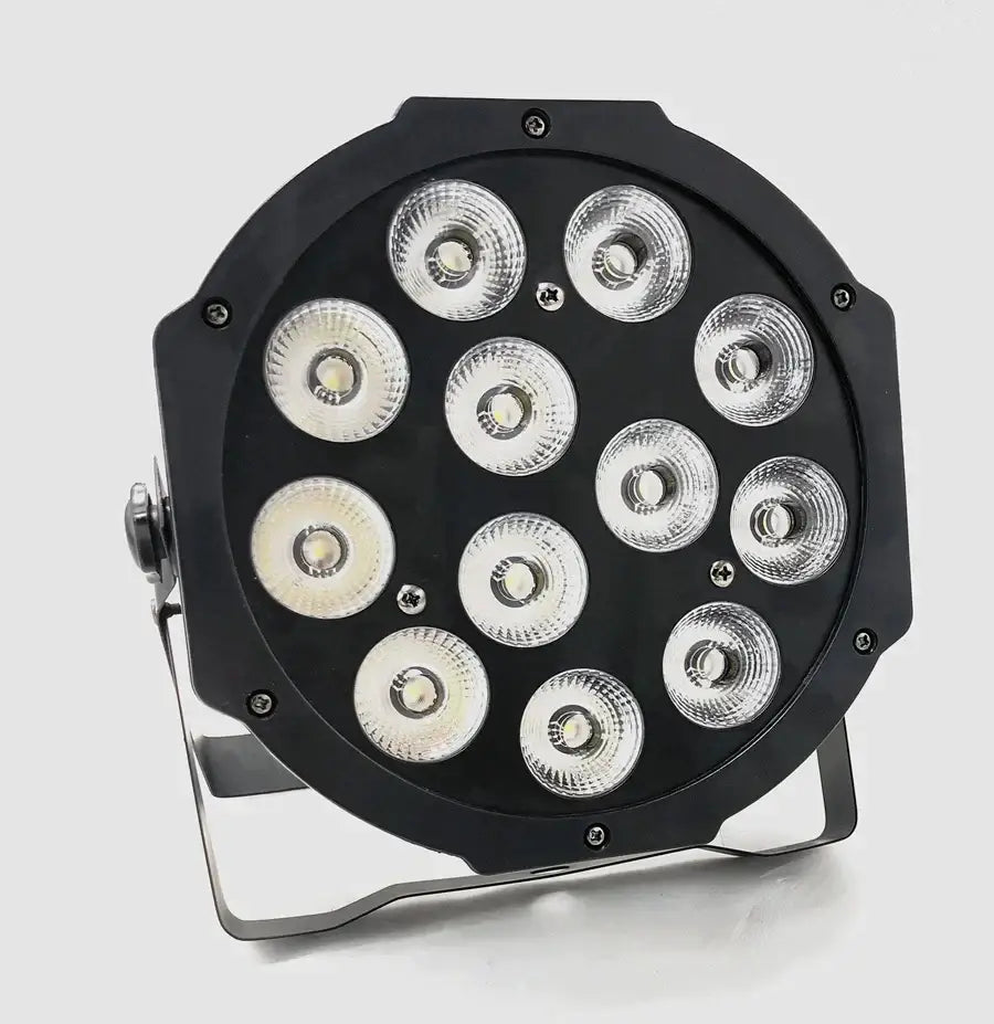 Black octagonal led par 12x18w stage light for party room