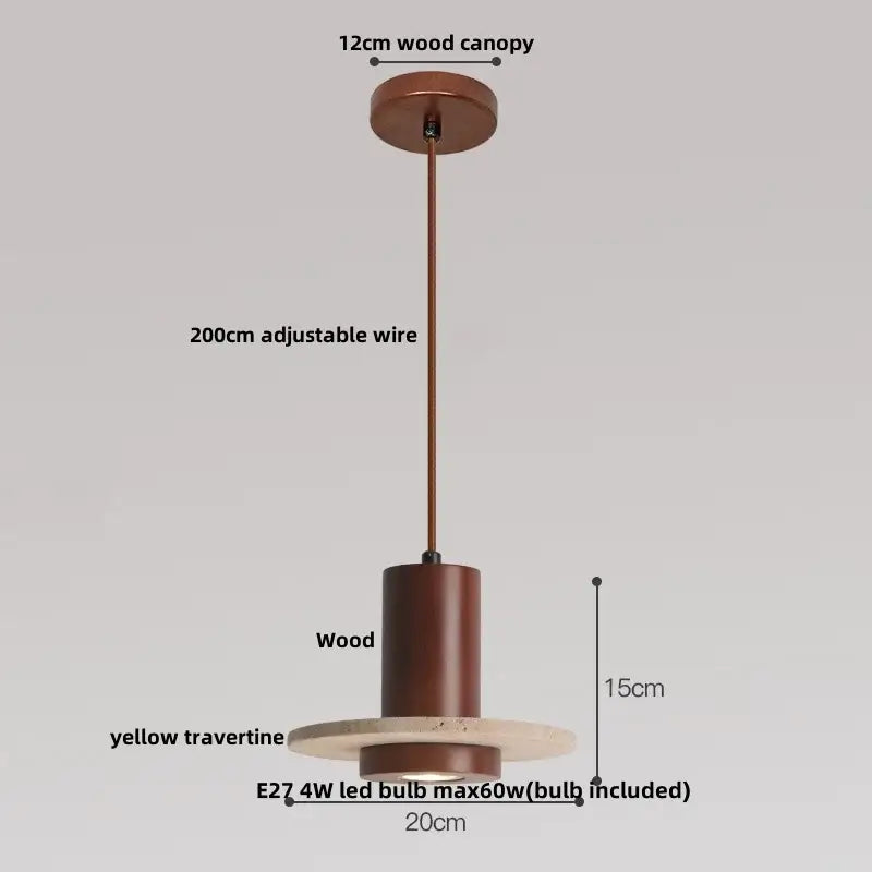 Modern white concrete led pendant lamp dining room lighting