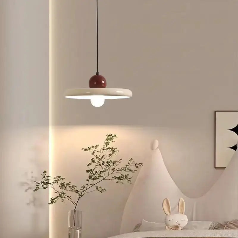 Modern ceramic led pendant lamps for dining room living room