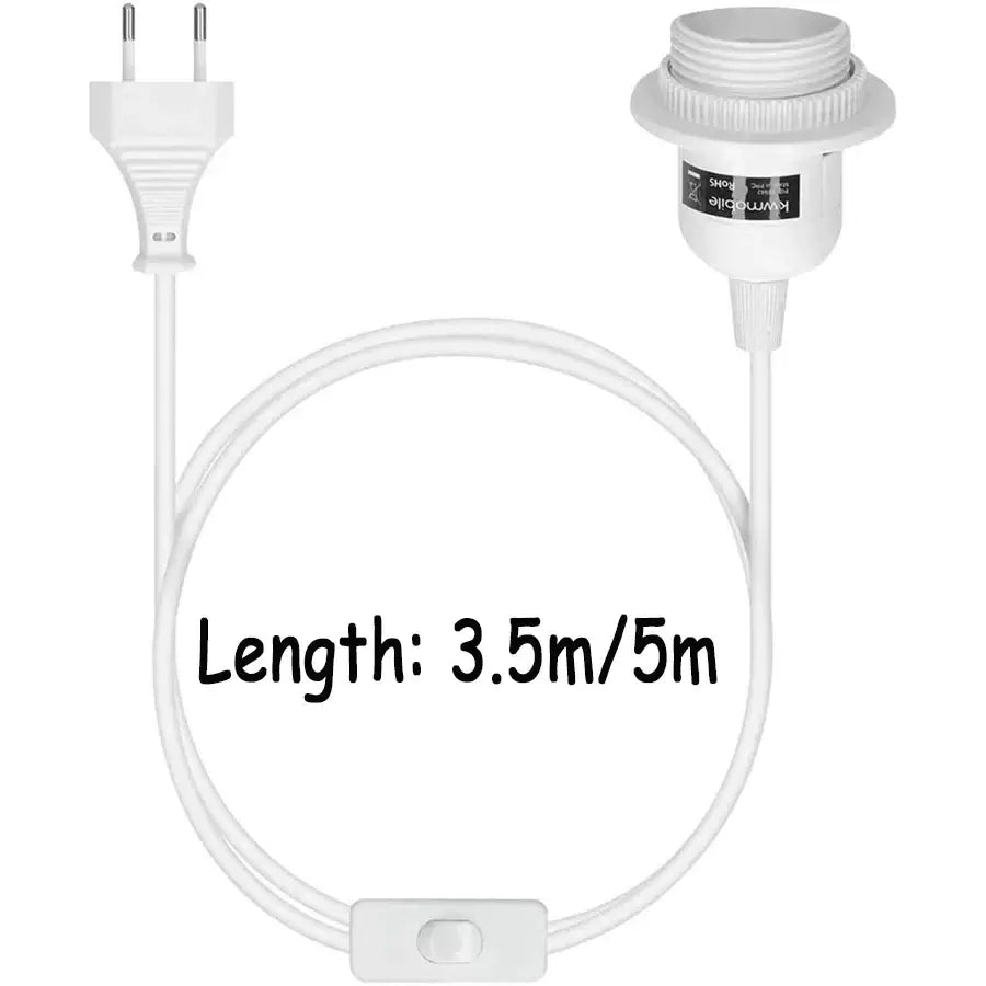 Industrial black led pendant light with switch bedroom cord kit