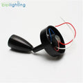 Silver and black led reading light bedroom flexible gooseneck lamp