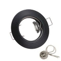 Modern chrome black & white led recessed downlights kitchen spotlight fixture