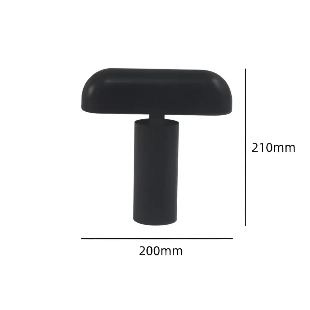 Modern burgundy led rechargeable table lamp for bedroom