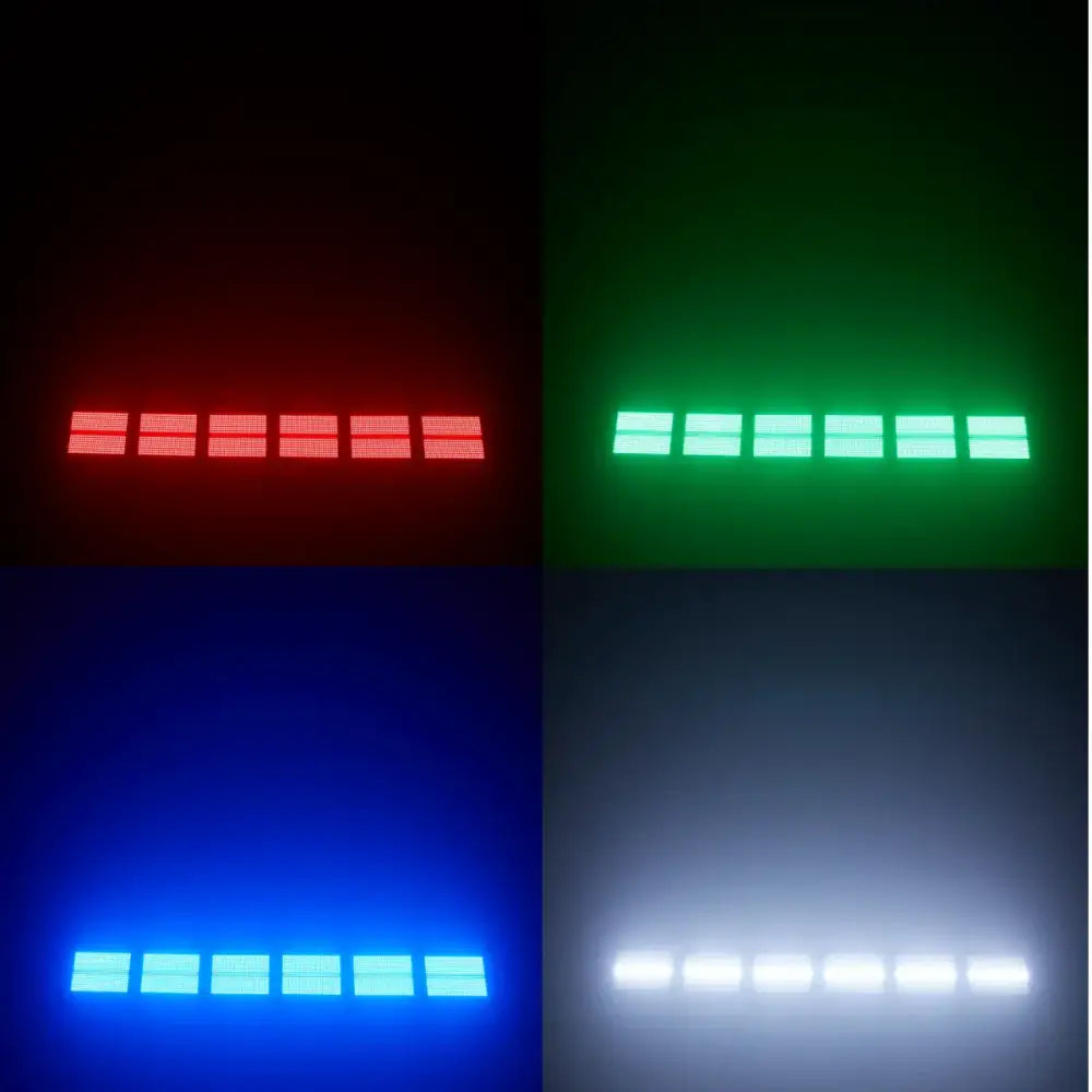 Black atomic led rgbw 4in1 strobe wash bar party room light
