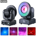 Black rgbw beam moving head spotlight stage light for living room