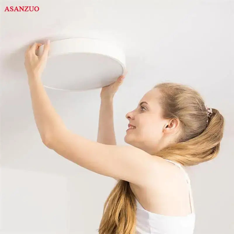 Modern pastel round ceiling light for kitchen and kids room