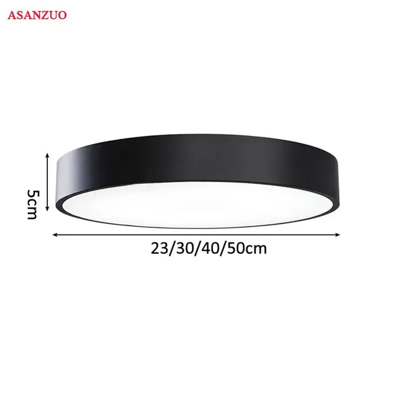Modern pastel round ceiling light for kitchen and kids room