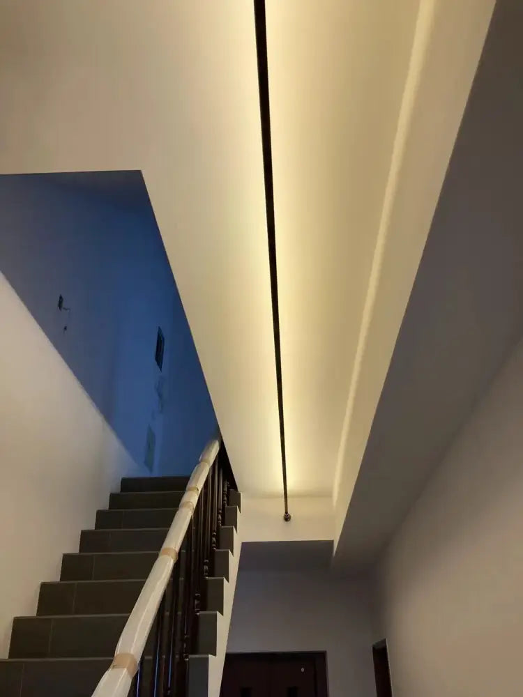 Modern warm led skyline ceiling wall light living room decor