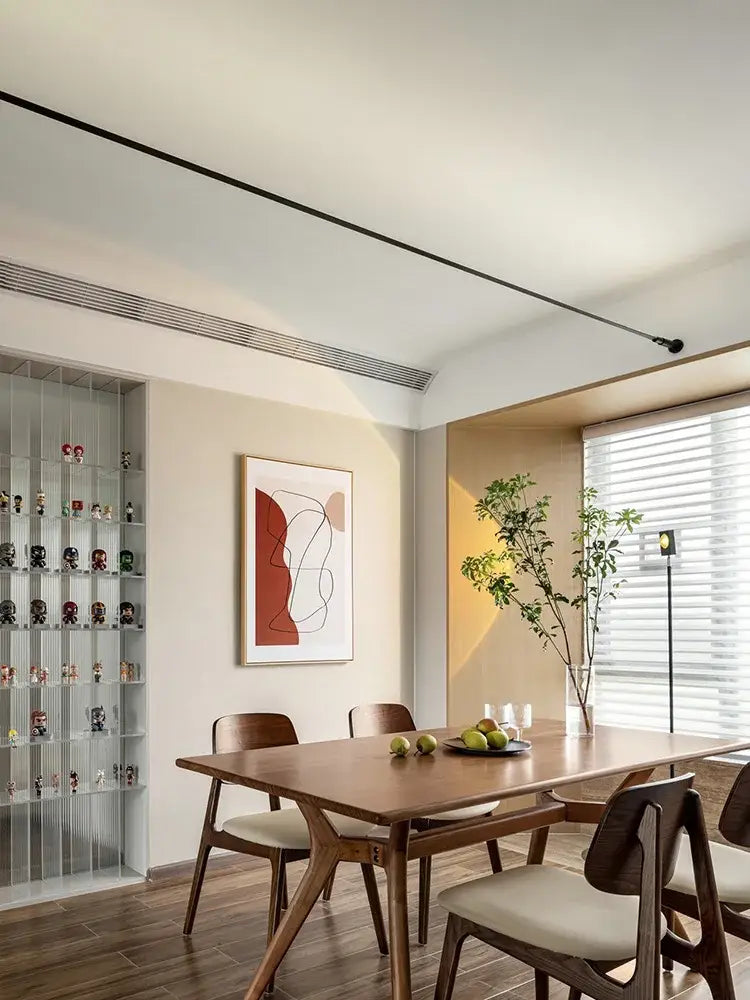 Modern warm led skyline ceiling wall light living room decor