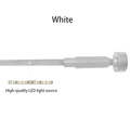 Minimalist off white linear wall light living room remote control