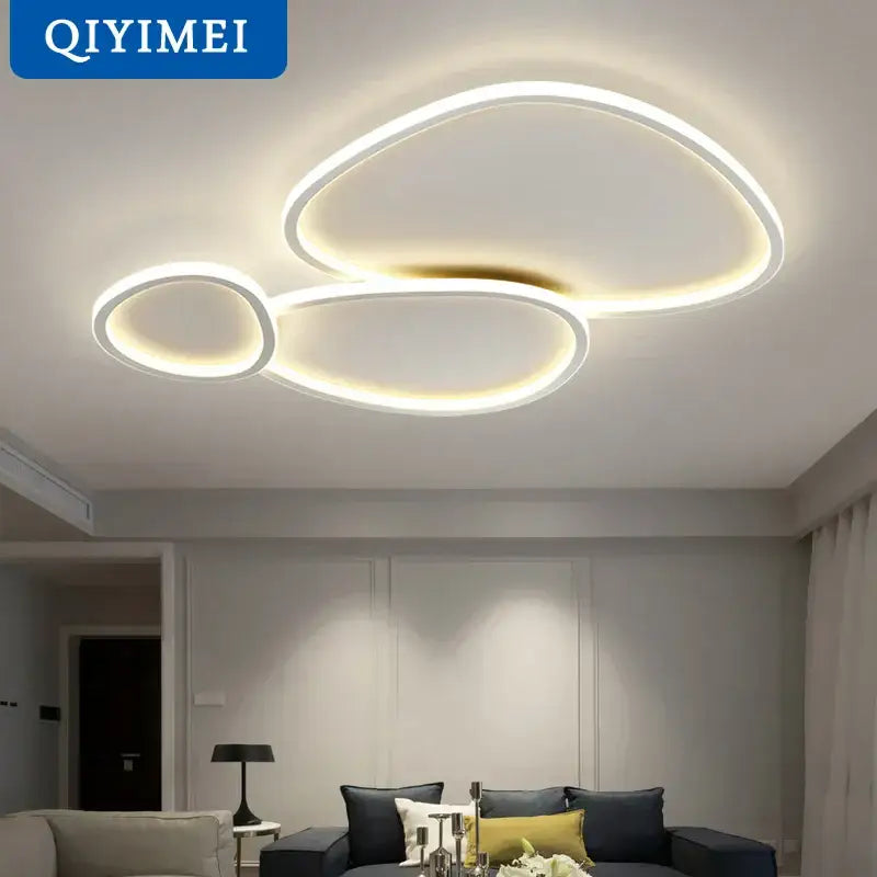 Modern cloud white decorbites led smart chandelier bedroom light