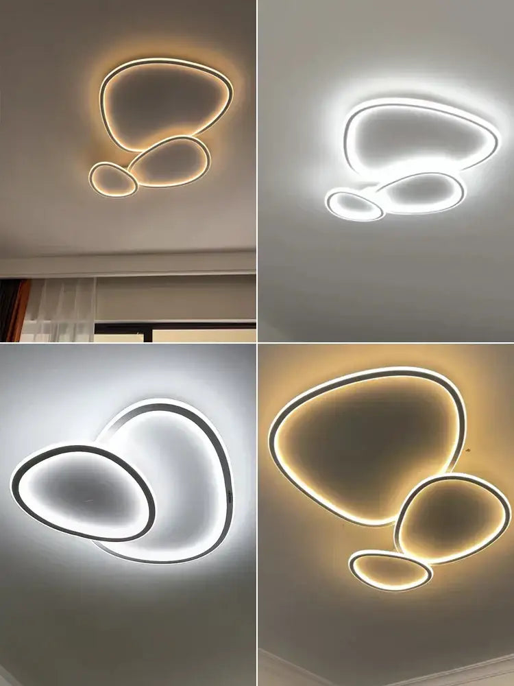 Modern cloud white decorbites led smart chandelier bedroom light
