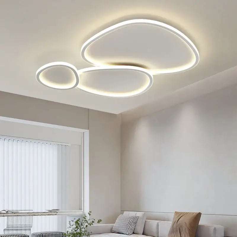 Modern cloud white decorbites led smart chandelier bedroom light