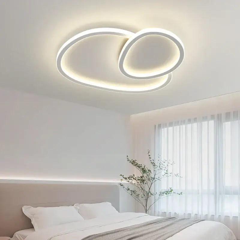 Modern cloud white decorbites led smart chandelier bedroom light