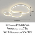Modern cloud white decorbites led smart chandelier bedroom light