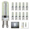 Clear glass g9 led spot light bulb for living room chandeliers
