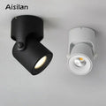 Matte white adjustable led spot light cob – living room ceiling light