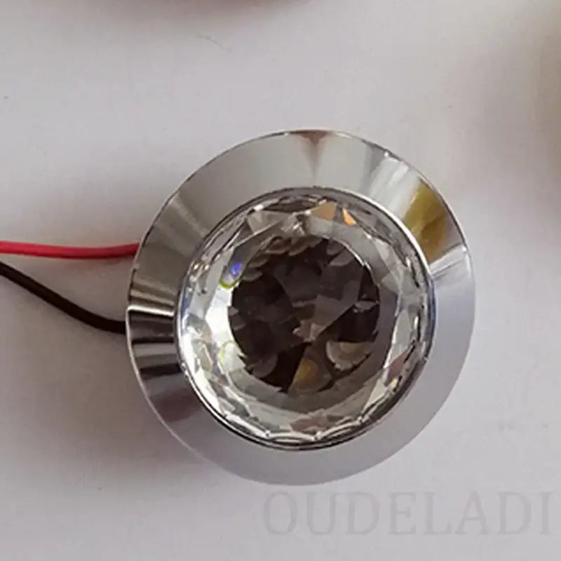 Decorbites led spot light mini crystal cabinet downlight for kitchen