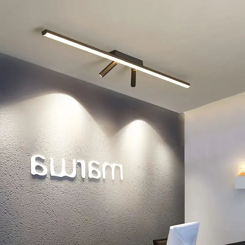 Modern minimalist led spotlight ceiling lamp for living room