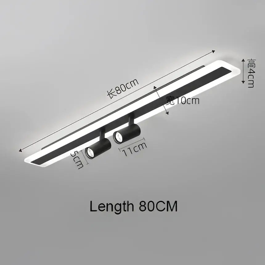 Modern minimalist led spotlight ceiling lamp for living room