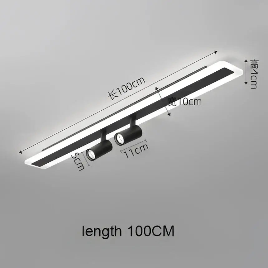 Modern minimalist led spotlight ceiling lamp for living room
