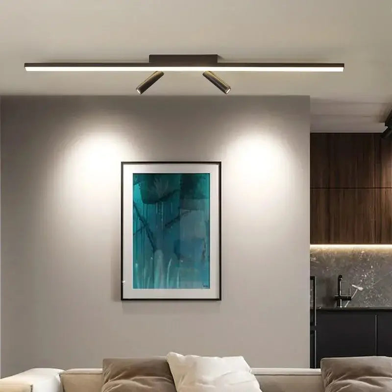 Modern minimalist led spotlight ceiling lamp for living room