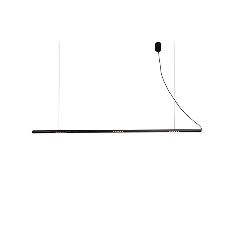 Modern minimalist white & black led square sensor chandelier living room