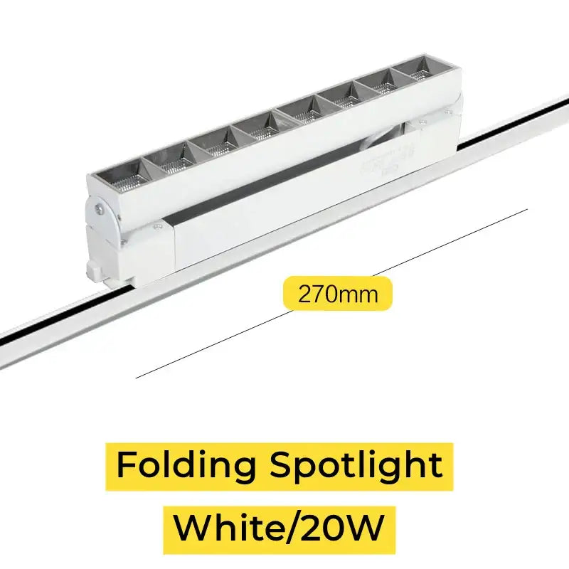 Modern black decorbites led track lamps living room spotlight system