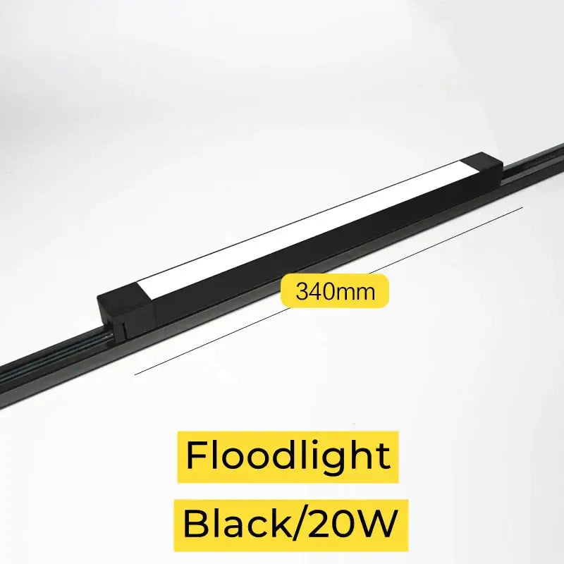 Modern black decorbites led track lamps living room spotlight system