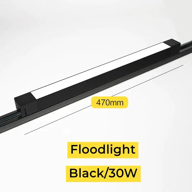 Modern black decorbites led track lamps living room spotlight system