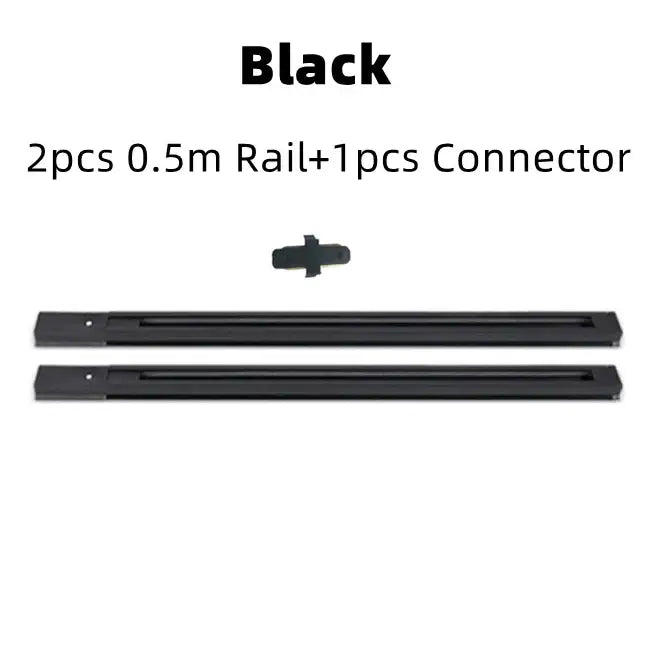Modern black decorbites led track lamps living room spotlight system