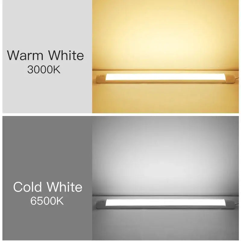 Modern white led tube fixture living room strip light