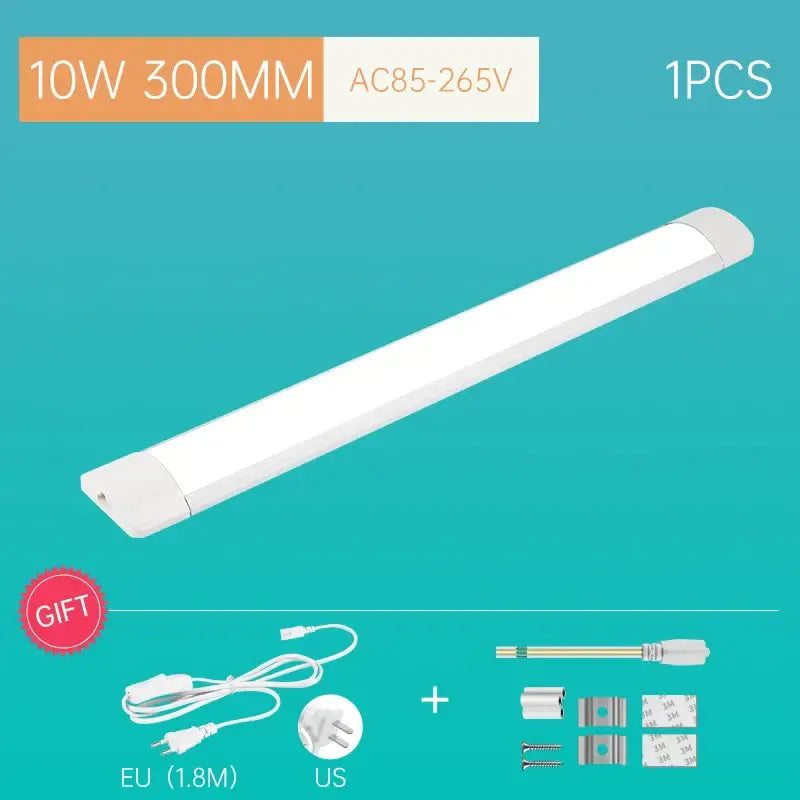 Modern white led tube fixture living room strip light