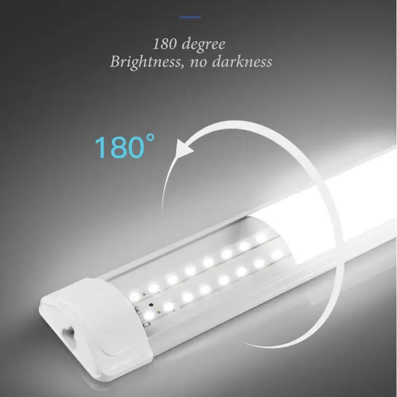 Modern white led tube fixture living room strip light