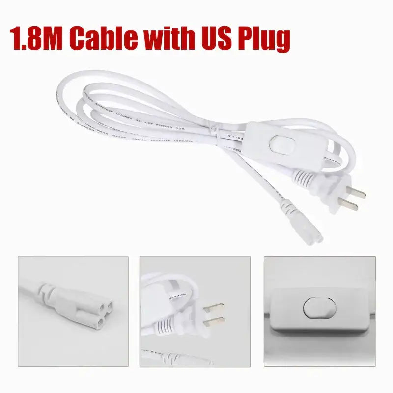 Modern white led tube fixture living room strip light