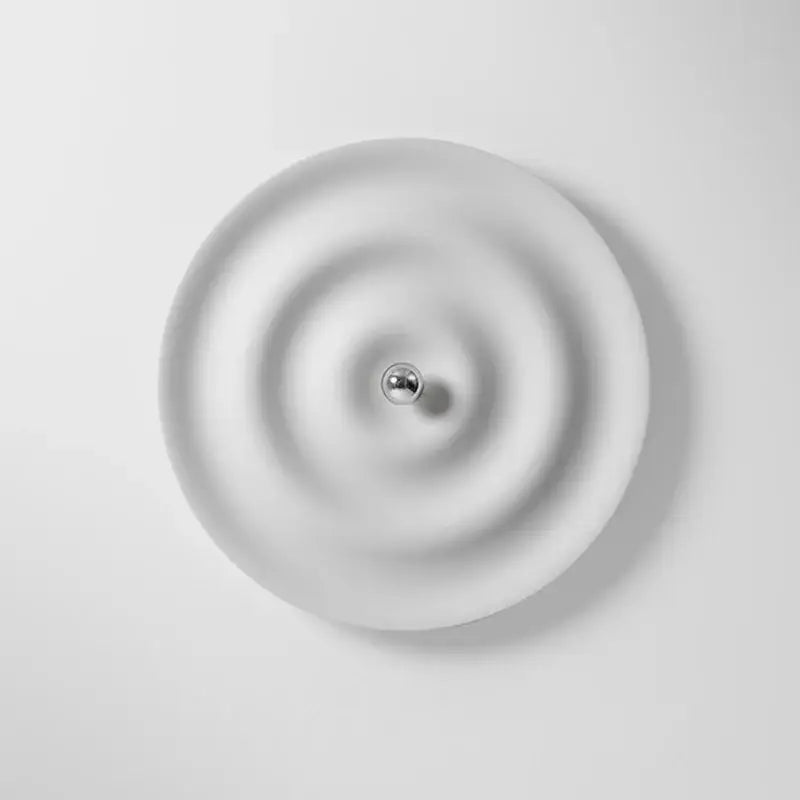 Decorbites led white sconce ripple design living room wall light