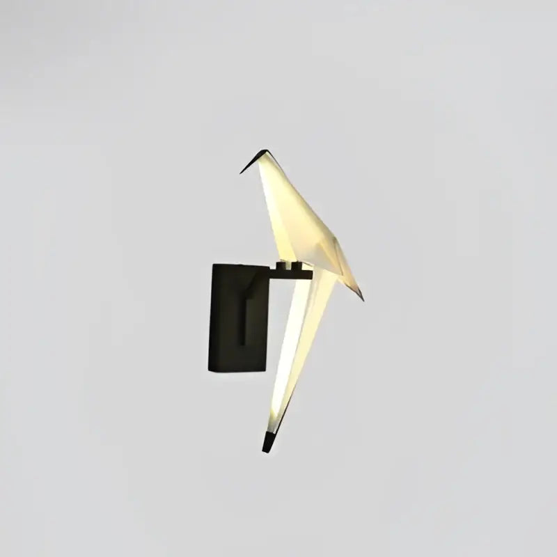 Origami white gold love bird chandelier dining room light