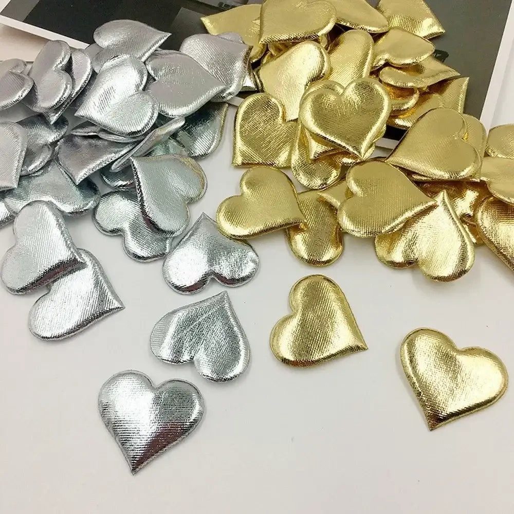 Decorbites love petal peach heart gold wedding decor bedroom bouquet