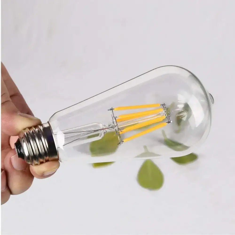 Vintage clear glass low voltage led bulb bedroom retro cabin light